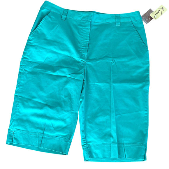 NEW Kim Rogers Women Bermuda spandex Sz 14 NWT - Picture 1 of 7